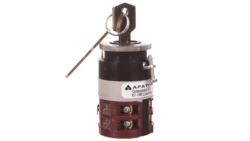 Łacznik krzywkowy 0-1-2-3-4 10A 1P 4G10-109-U S10 fi 30,5 z kluczykiem 4G10-109-U S10