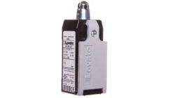 Wyłącznik krańcowy trzpień wciskany z rolką, rolka metalowa, obudowa metalowa, 2Z zestyki wolnoprzełączające KMB2L20