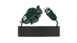 Przedłużacz z rozgałęźnikiem 3-gniazda z/u 16A 250V /H05RR-F 3x1,5 5m/ IP44 D.3174-5