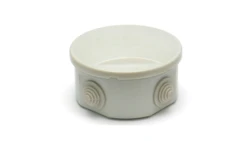 Puszka n/t hermetyczna 80x40 klik 4 dławiki IP44 szara S-BOX 026