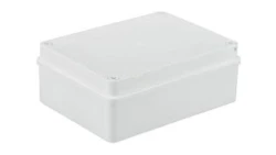 Puszka n/t hermetyczna 190x140x70 bez dławików IP56 biała S-BOX 416B