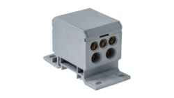 Blok rozdzielczy 160A 1P 2x2,5-50/3x2,5-25 2x2,5-35/SZ E.4091/SZ