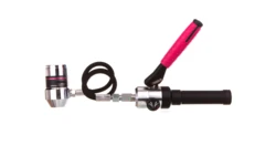 Ręczny dziurkownik hydrauliczny śruba hydrauliczna fi 19mm fi 9,5/19mm wiertło wstępne HSS fi 11mm zestaw tulejek dystans 4055.0