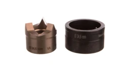 Wykrojnik do blachy stalowej nierdzewnej okrągły fi dziurkownika 34,6mm 4055.134