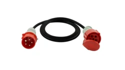 Przedłużacz 1-gniazdo 10m 32A/5P H07RN-F 5x2,5 SP5-32-2,5-10