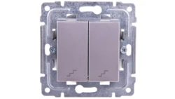 DANTE Łącznik schodowy podwójny inox 454119