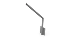 OG Wysięgnik lampowy stały fi42 550mm 120stopni 94500202