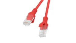 Kabel krosowy patchcord U/UTP kat.6 2m czerwony