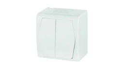 Hermes2 Łącznik hermetyczny świecznikowy 10A IP44 biały 1002-00