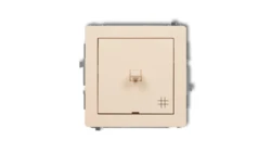 DECO Łącznik krzyżowy w stylu amerykańskim beżowy 1DWPUS-6