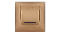 DECO Łącznik hotelowy DECO Soft złoty metalik 8DSHSO-1