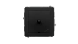 DECO Łącznik schodowy w stylu amerykańskim czarny mat 12DWPUS-3