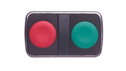 Napęd przycisku podwójny zielony/czerwony z samopowrotem ZB4BA7340