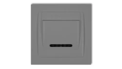 DECO Łącznik hotelowy szary mat 27DSH-1