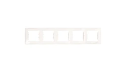 Sedna Ramka pięciokrotna biała pozioma SDN5800921