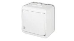 JUNIOR Łącznik krzyżowy podświetlany biały WHE-6L