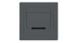 DECO Łącznik hotelowy grafitowy mat 28DSH-1