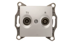 Sedna Gniazdo antenowe RD/TV końcowe aluminium SDN3301660