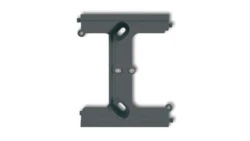 DECO Moduł rozszerzający puszkę natynkową pojedynczą, składaną do ramek wielokrotnych DECO grafitowy mat 28DPU-2