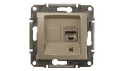 Sedna Gniazdo satyna RJ45 5e FTP SDN4500168