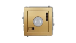 DECO Czujnik elektroniczny ruchu złoty 29DCR-1