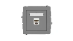 DECO Gniazdo komputerowe podwójny 2xRJ45, kat. 6, 8-stykowy złoty 29DGK-4