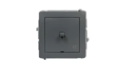 DECO Łącznik krzyżowy w stylu amerykańskim grafitowy mat 28DWPUS-6