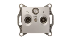Sedna Gniazdo antenowe aluminium TV/SAT SDN3501260