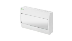 Rozdzielnica modułowa Elegant 1x18 natynkowa IP40 N+PE drzwi białe 2404-00