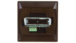 AKCENT Gniazdo telefoniczne pojedyncze RJ11 brązowe GPT-1A/24