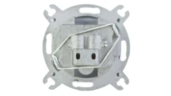 KARO Gniazdo antenowe RTV zakończeniowe 10dB srebrny perłowy GPA-10SPZ/m/43