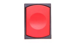 Napęd przycisku czerwony bez podświetlenia z samopowrotem ZB6DA4