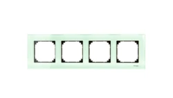 Merten M-Elegance Ramka poczwórna szklana szmaragdowy MTN404404