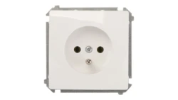 Simon Basic Gniazdo pojedyncze z/u 16A IP20 białe BMGZ1.01/11