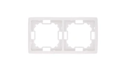 Simon Basic Standard Ramka podwójna uniwersalna biała BMR2/11