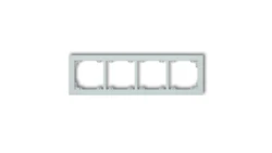 DECO Ramka poczwórna DECO Pastel Matt lodowy błękit 47DR-4