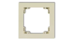 DECO Ramka pojedyncza DECO Pastel Matt orzech ziemny 44DR-1