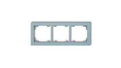 DECO Ramka potrójna DECO Pastel Matt lazurowy 48DR-3