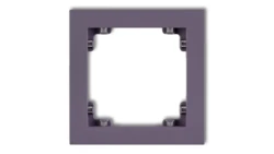 DECO Ramka pojedyncza DECO Pastel Matt wrzosowy 50DR-1