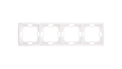 Simon Basic Standard Ramka poczwórna uniwersalna biała BMR4/11