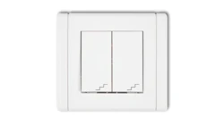 FLEXI Łącznik podwójny schodowy biały FWP-33