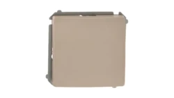 Simon Basic Łącznik jednobiegunowy, szybkozłącza, beżowy BMW1.01/12