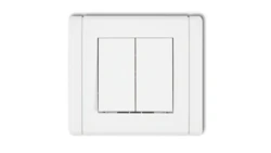 FLEXI Przycisk świecznikowy biały FWP-44.1