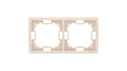 Simon Basic Standard Ramka podwójna uniwersalna beżowa BMR2/12