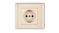 FLEXI Gniazdo pojedyncze b/u beżowy 1FGP-1p