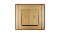 FLEXI Łącznik żaluzjowy złoty metalik 8FWP-8