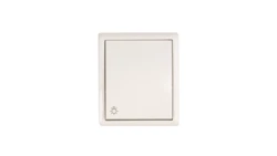 Simon Aquarius Przycisk hermetyczny /światło/ IP54 z podświetleniem biały AQS1L/11