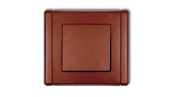 FLEXI Przycisk /dzwonek/ brązowy metalik 9FWP-4