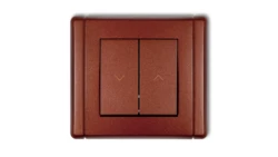 FLEXI Łącznik żaluzjowy brązowy metalik 9FWP-8