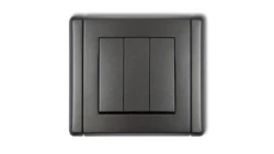 FLEXI Łącznik potrójny grafitowy 11FWP-7